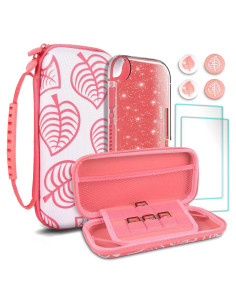 Funda de transporte TIKOdirect para Nintendo Switch Lite Rosa