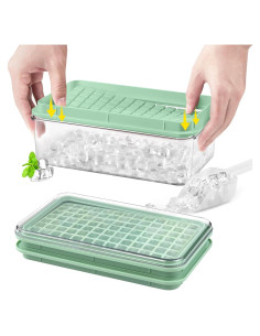 Bandeja de Hielo Mini Longzon con Tapa y Contenedor 273 Pcs