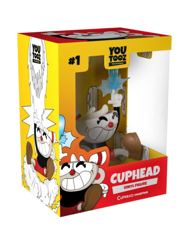 Figuras de Vinilo Youtooz Cuphead y Mugman 11.43 cm y 9.4 cm
