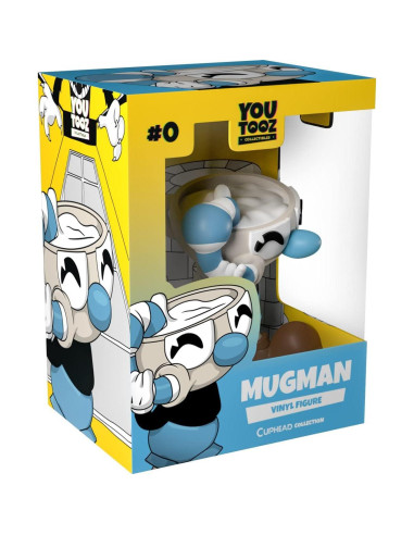 Figuras de Vinilo Youtooz Cuphead y Mugman 11.43 cm y 9.4 cm