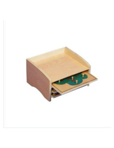 Gabinete de Rompecabezas de Botánica Adena Montessori 3 Piezas