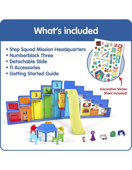 Set de Juego Sede Escuadrón Secreto Numberblocks - hand2mind