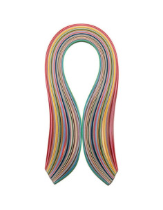 Tiras de Papel Quilling ODETOJOY 3-10mm 36 Colores 720 Tiras 2