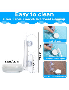 Piedra de aire para acuario Bruislard 3.5cm burbujeador 2