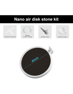 Piedra de Aire Boxtech 4" para Acuarios - Silenciosa y Eficiente 2