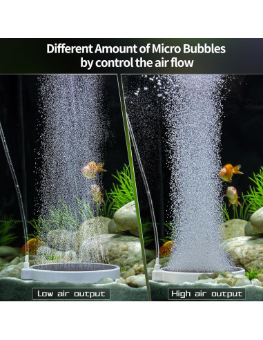 Piedra de Aire Boxtech 4" para Acuarios - Silenciosa y Eficiente