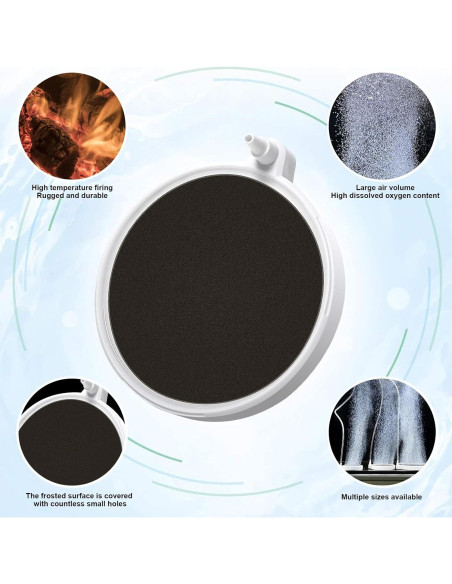 Piedra de Aire Boxtech 4" para Acuarios - Silenciosa y Eficiente