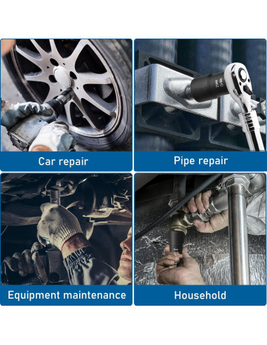 Juego de 10 Extractores de Tuercas de Rueda Thinkpro 14-27mm