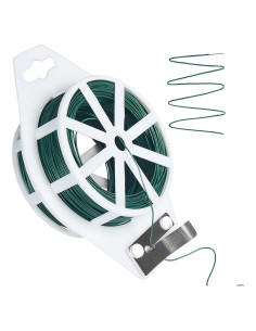 Alambre Floral Verde Tenn Well 100 Metros 22 Calibre con Cortador