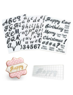 Set de 4 Sellos de Fondant JekiiNova para Galletas y Pasteles