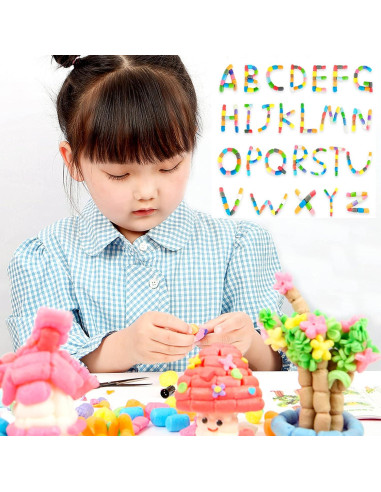 Kit de Manualidades de Espuma Mágica Pasacho - 500 Piezas