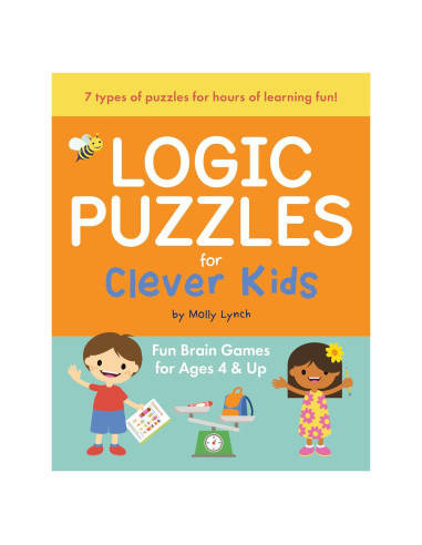 Logic Puzzles for Clever Kids: Fun brain games for ages 4 & up