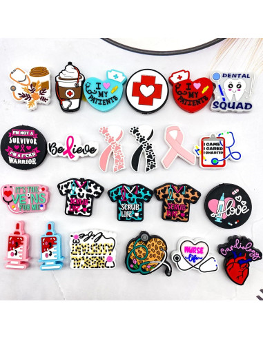 Cuentas de Silicona para Manualidades AllGemDiy 23 Piezas