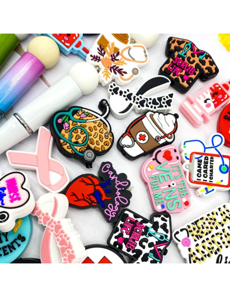 Cuentas de Silicona para Manualidades AllGemDiy 23 Piezas