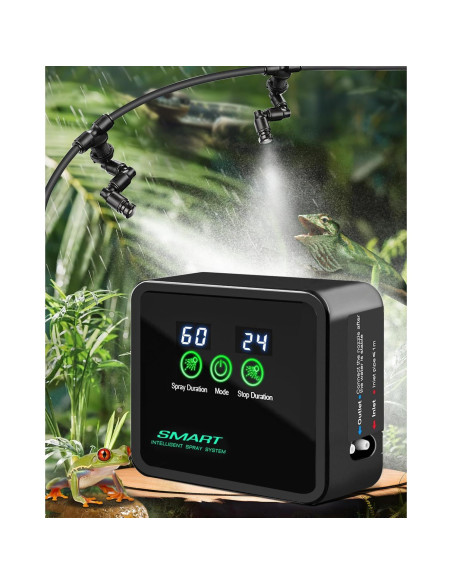 Nebulizador Automático para Reptiles Ycxydr SMART-01 con Temporizador
