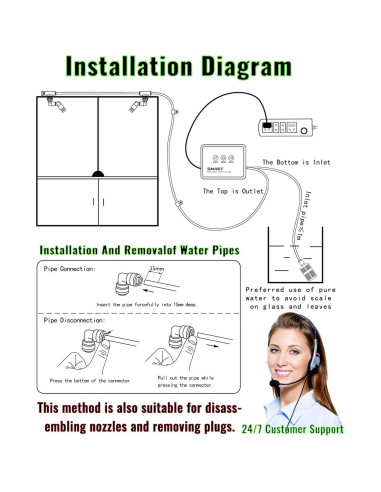 Nebulizador Automático para Reptiles Ycxydr SMART-01 con Temporizador