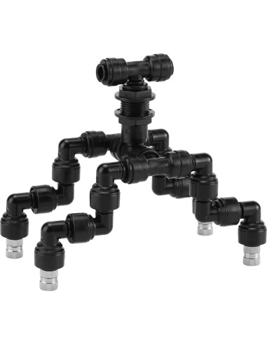 Boquilla Nebulizadora CozyCabin 4 Cabezas 360 para Reptiles