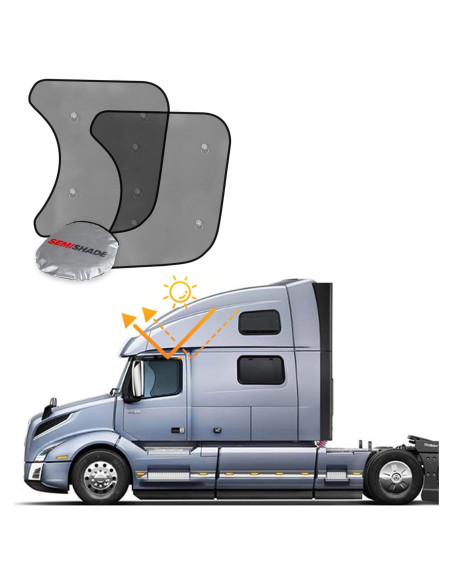 Protector Solar para Ventana Lateral Freightliner Cascadia