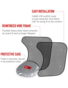 Protector Solar para Ventana Lateral Freightliner Cascadia 2