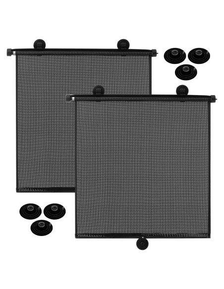 Sombrillas de Ventana de Coche Blosssound 50 cm UV y Calor