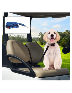 Correa de Seguridad para Perros Hezaosth en Carro de Golf