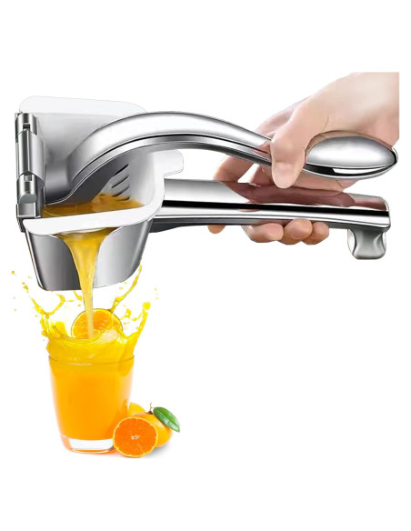 Exprimidor de Limón Manual AUAM de Acero Inoxidable 0.24L