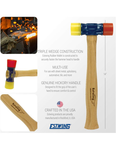 Cortadora de Suelo Laminado Norske NMAP001 33cm + Martillo Estwing DFH-12