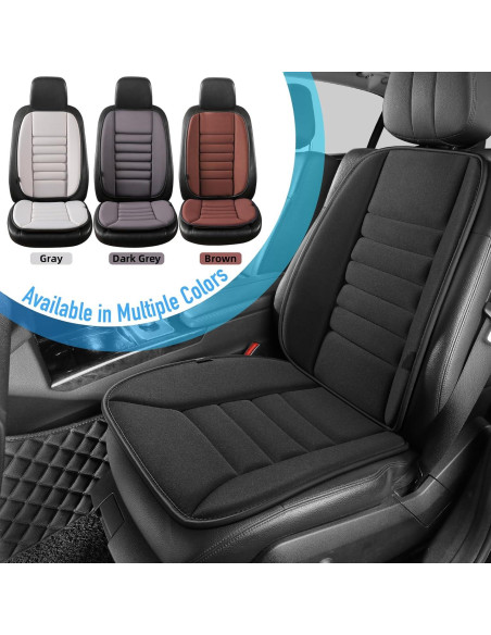 Cojín de Asiento Ergonómico Lofty Aim con Soporte Lumbar - Negro