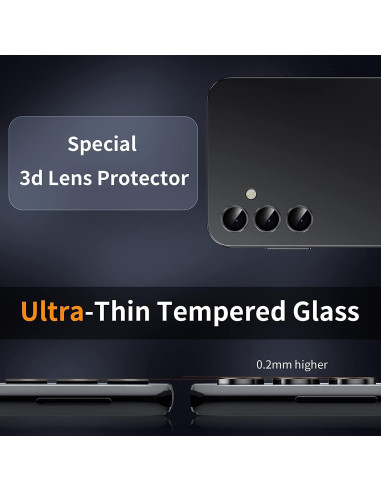 Protector de Lente de Cámara Zeking para Galaxy Z Fold6 9H