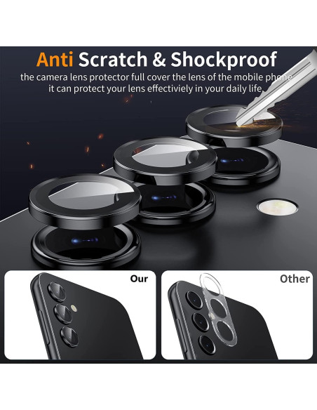 Protector de Lente de Cámara Zeking para Galaxy Z Fold6 9H