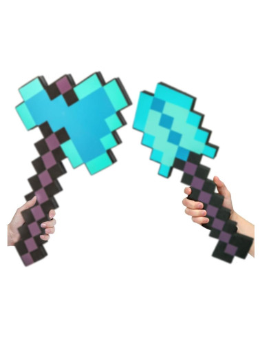 Juguetes de Hacha y Pala de Espuma Dpucle - 45 cm (2pcs)