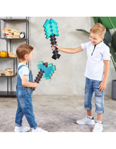 Juguetes de Hacha y Pala de Espuma Dpucle - 45 cm (2pcs)