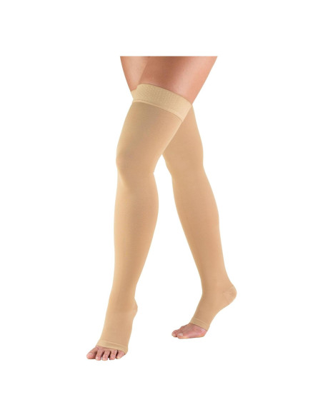 Medias de Compresión Truform 20-30 mmHg Unisex Beige Pequeño