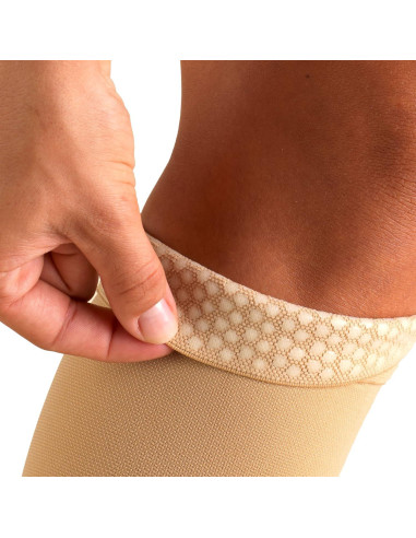 Medias de Compresión Truform 20-30 mmHg Unisex Beige Pequeño