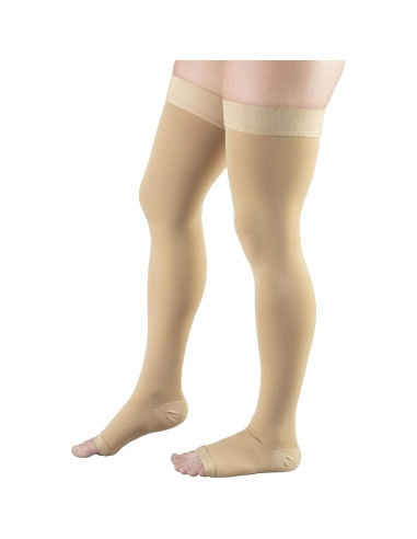 Medias de Compresión Truform 20-30 mmHg Unisex Beige Pequeño