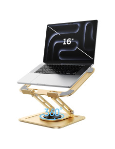 Soporte Ajustable para Laptop LOXP NH-02pro Oro 25.4-40.6 cm
