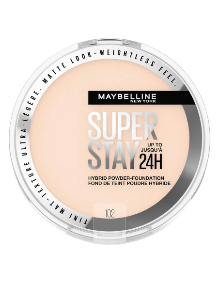 Maybelline Super Stay Polvo-Fundación Híbrido 102 - 59.83g Maybelline Super Stay Polvo-Fundación Híbrido 102 - 59.83g