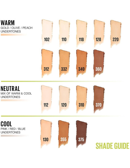 Maybelline Super Stay Polvo-Fundación Híbrido 102 - 59.83g Maybelline Super Stay Polvo-Fundación Híbrido 102 - 59.83g