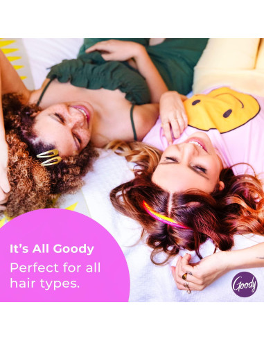 Pasadores de Pelo Goody SlideProof XXL 16 Unidades Negros