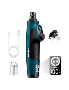 Molinillo de Uñas Eléctrico Casfuy N90 6 Velocidades LED