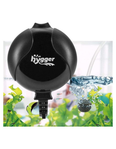 Bomba de Aire Silenciosa Hygger HG-811 para Acuario 1.5W 1-15 Galones
