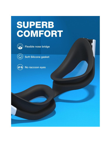 Gafas de natación polarizadas ZIONOR G1 unisex anti UV