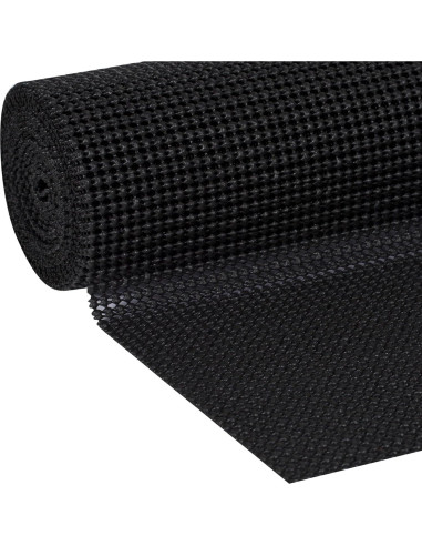 Forro de Estante No Adhesivo Duck Brand 30.48x3.05m Negro