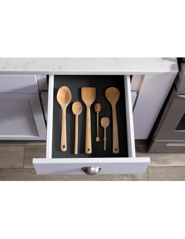 Forro de Estante No Adhesivo Duck Brand 30.48x3.05m Negro