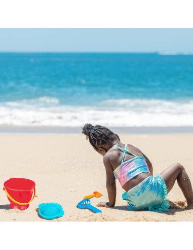 Conjunto de Juguetes de Arena Hape Beach Basics 18M+