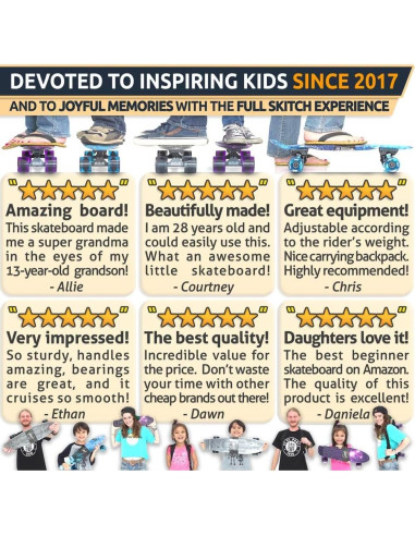 Patinete SKITCH Starter Blue para Niños y Adolescentes 55.88 cm
