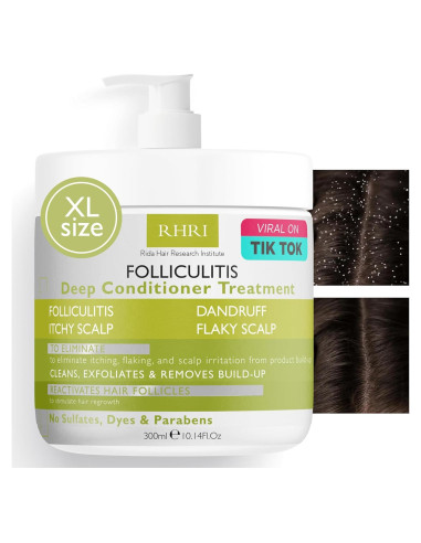 Acondicionador Profundo Rida 348g para Foliculitis y Caspa