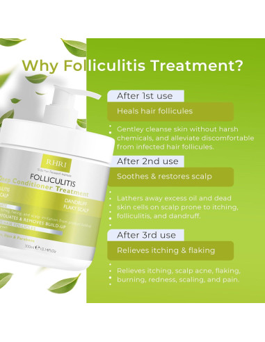 Acondicionador Profundo Rida 348g para Foliculitis y Caspa