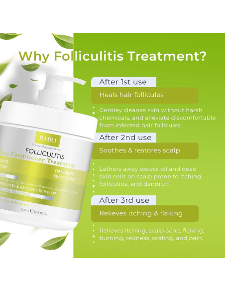 Acondicionador Profundo Rida 348g para Foliculitis y Caspa