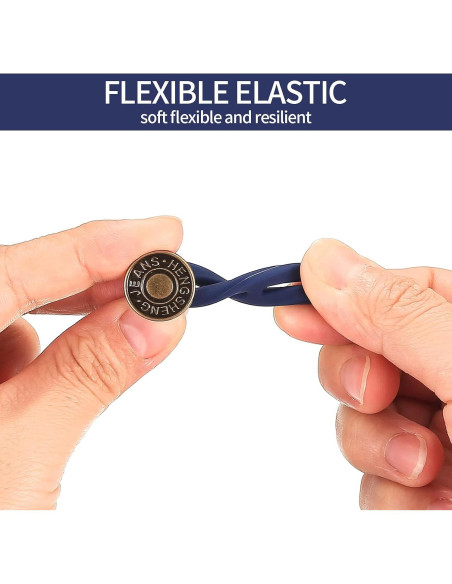 Extensores de Botón para Pantalones Siyurongg - 6 Pcs Extensores de Botón para Pantalones Siyurongg - 6 Pcs